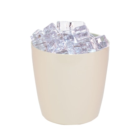 Hapco-Elmar R1500SAND-Essential3 Qt. Round Ice Bucket W/O Handles, Sand, PK 36 R1500SAND